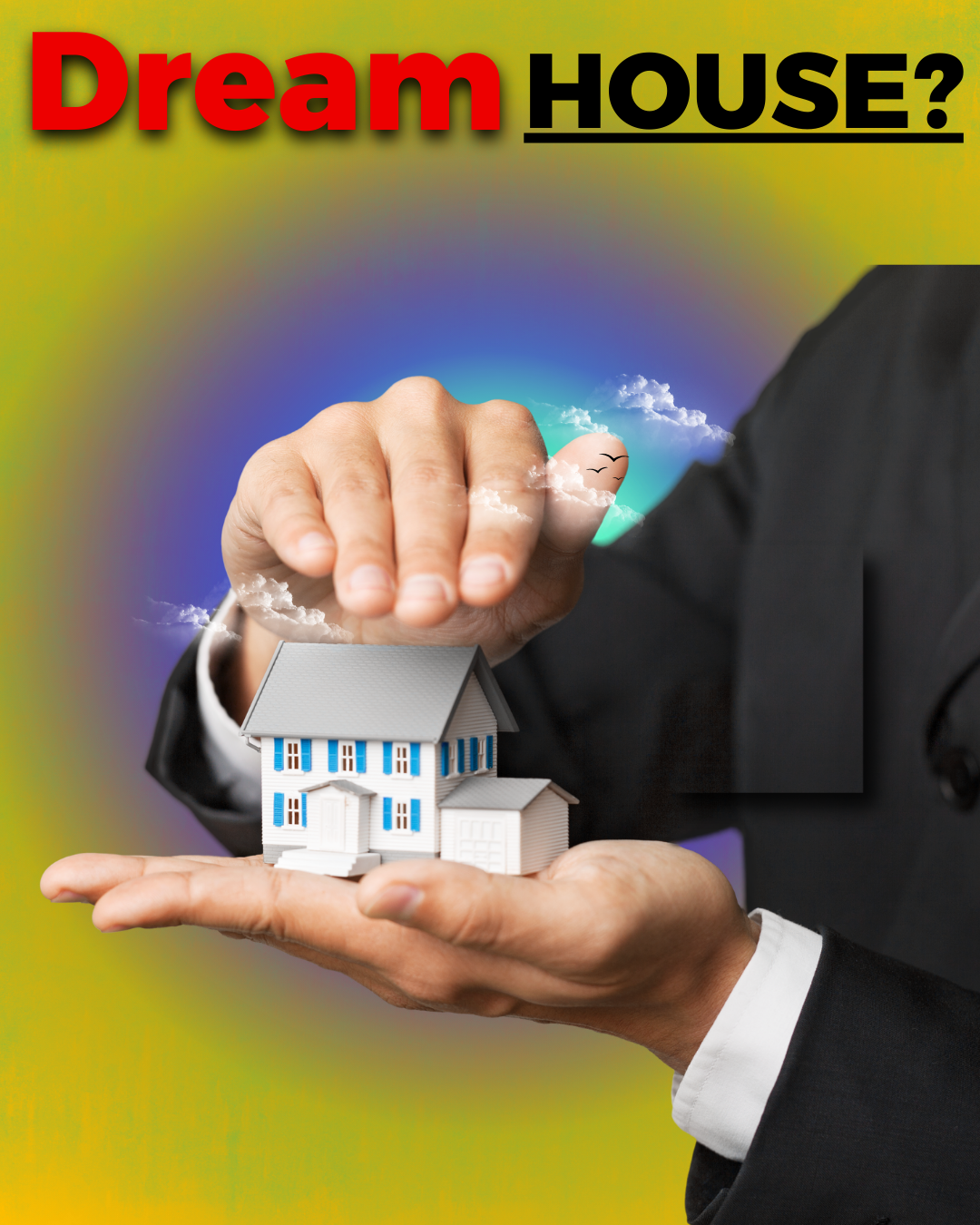 Green Modern Dream House Real Estate Instagram Post